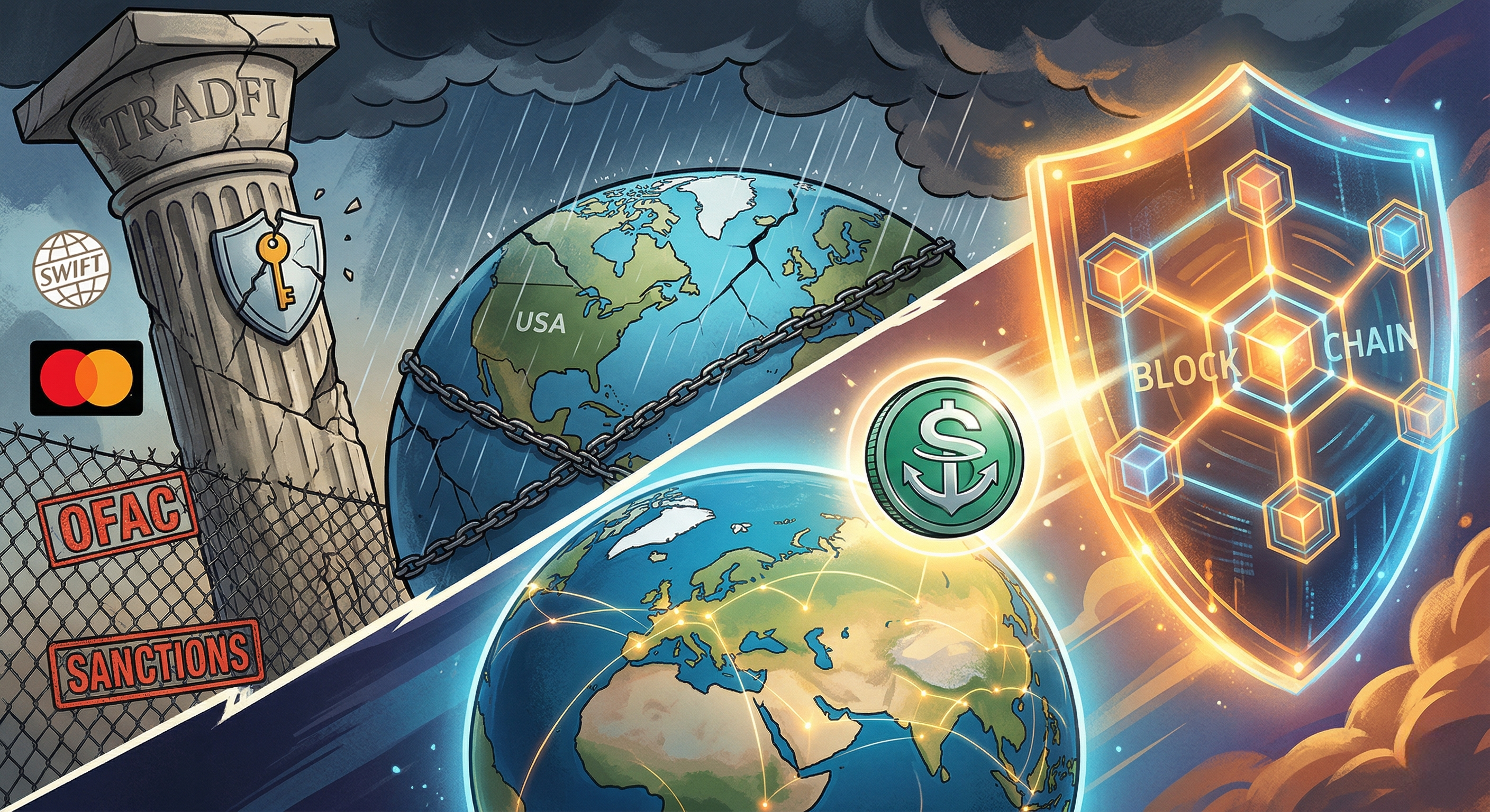 Blockchain Dilutes the Western Sanctions Regime